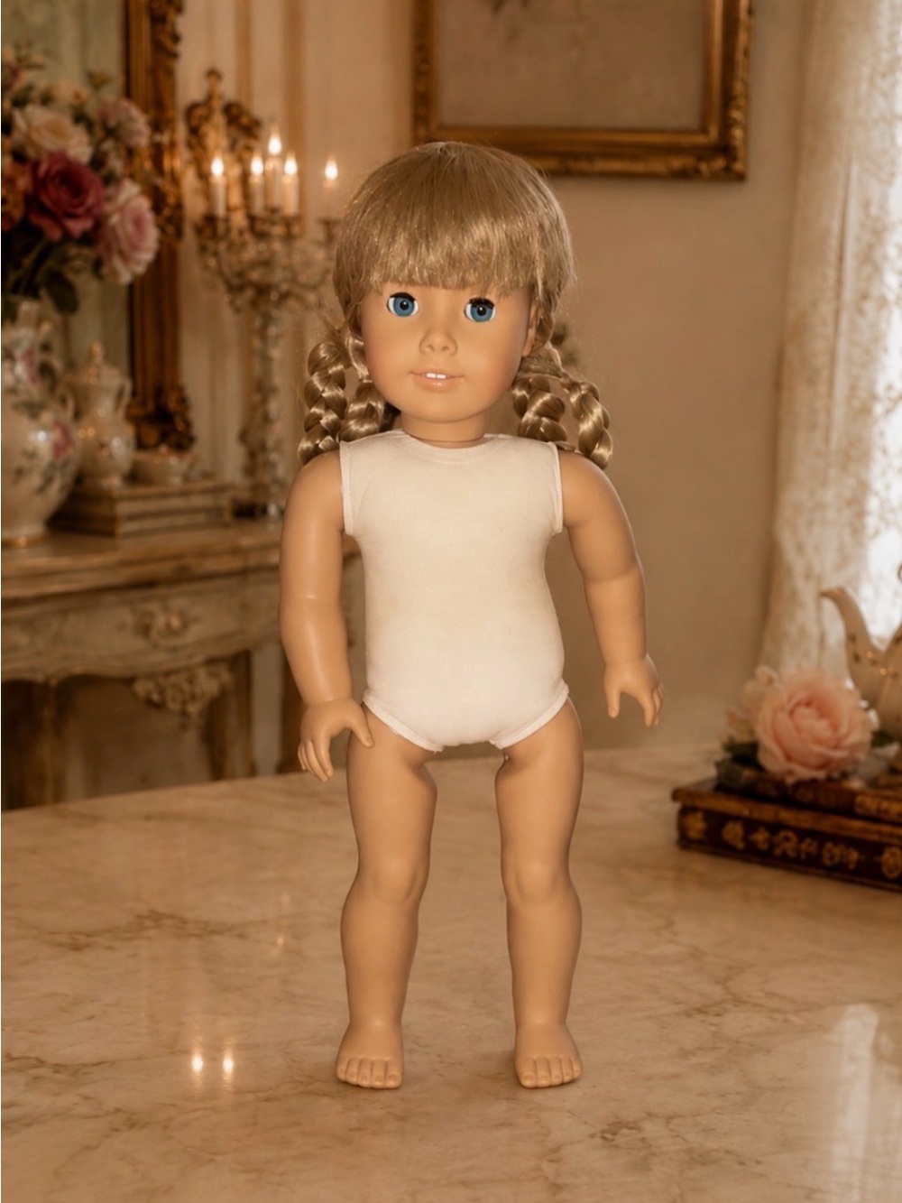 Pleasant Company Kirsten White Body American Girl Doll, Tight Limbs
